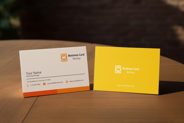 Business Card Mockup