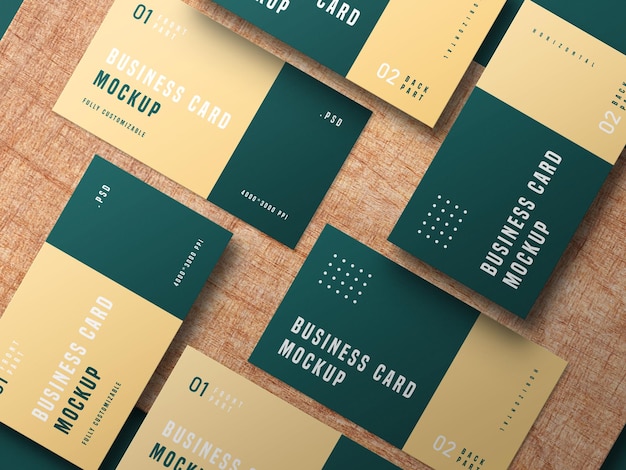 Business Card set mockup