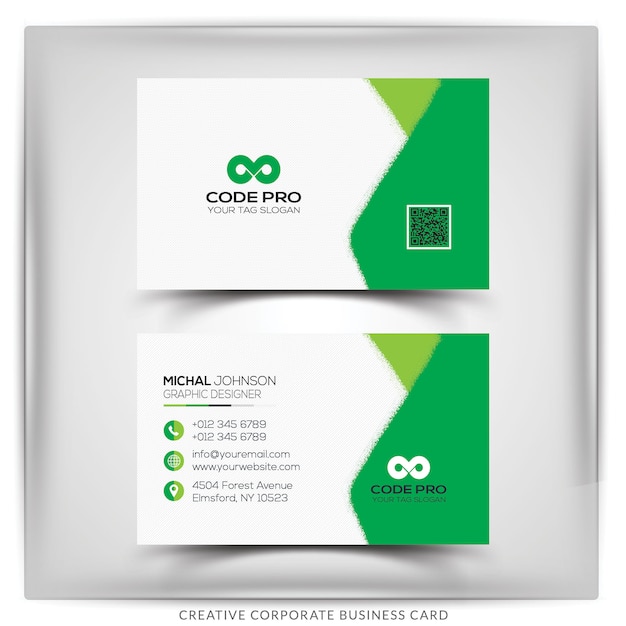 Business card template 