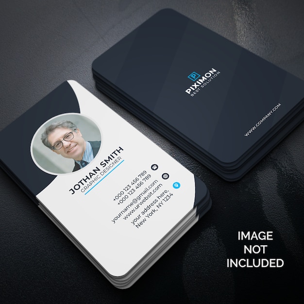 business card template