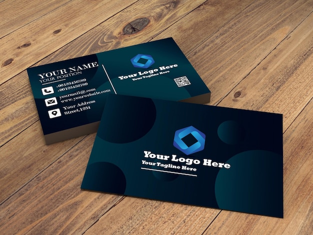 business card and template