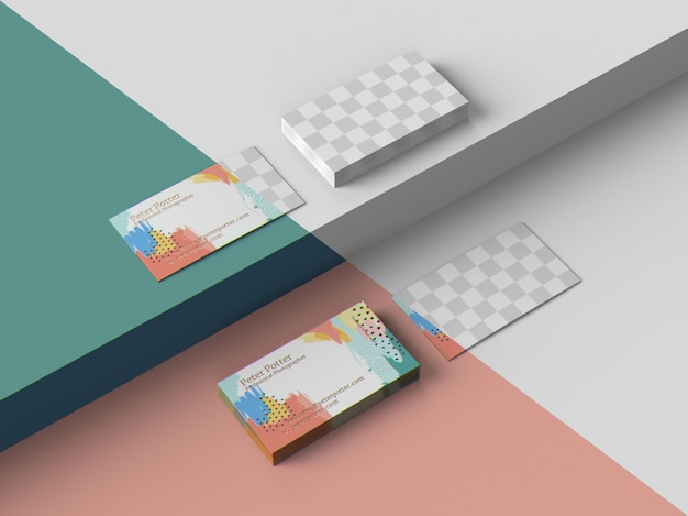 Business cards mockup