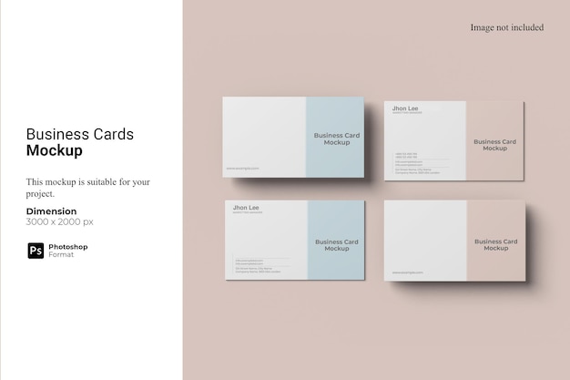 Business cards mockup