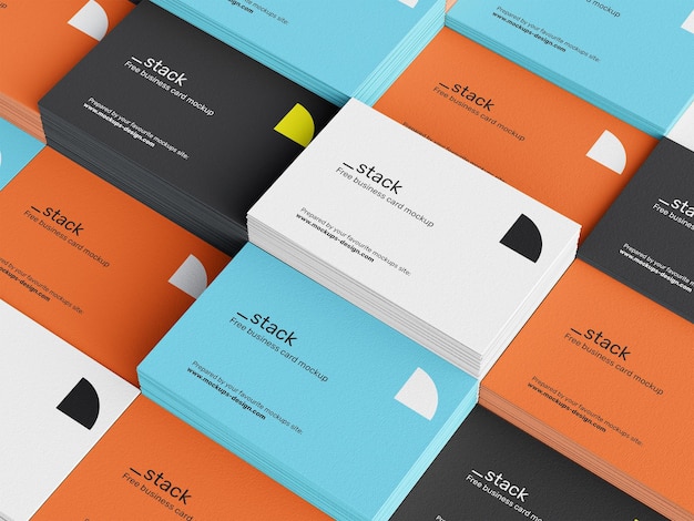 PSD business cards mockups