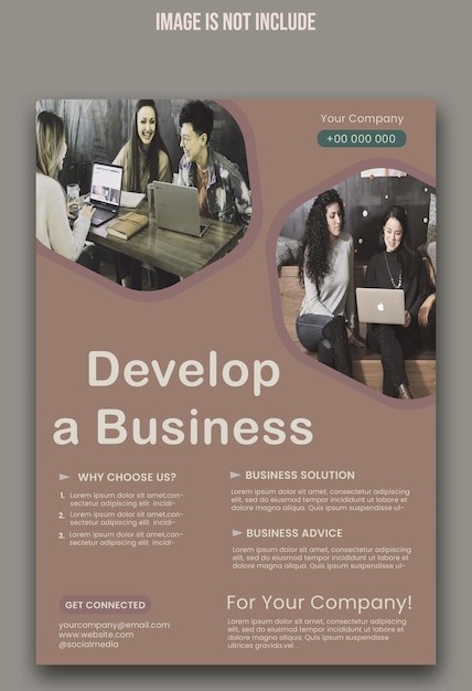 business flyerposter template