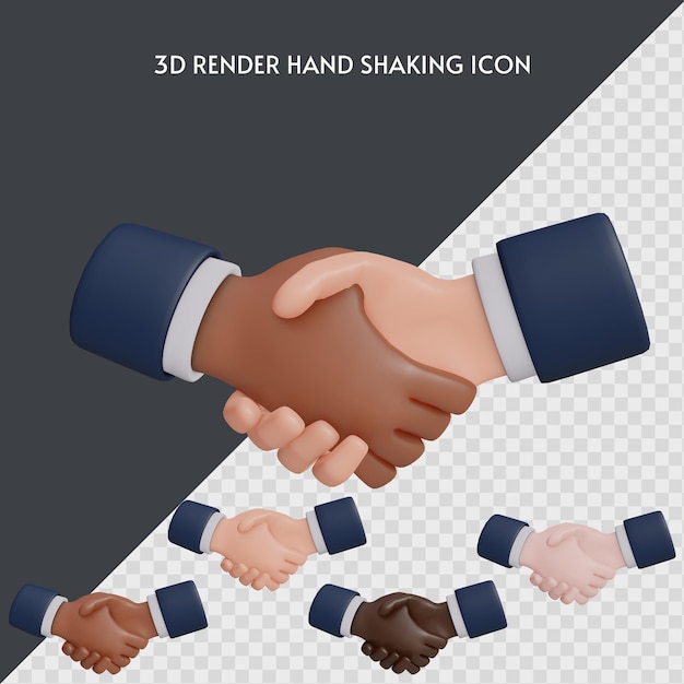 BUSINESS HANDSHAKE ICON