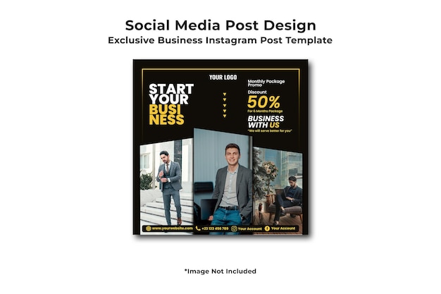 Business Instagram Post Template