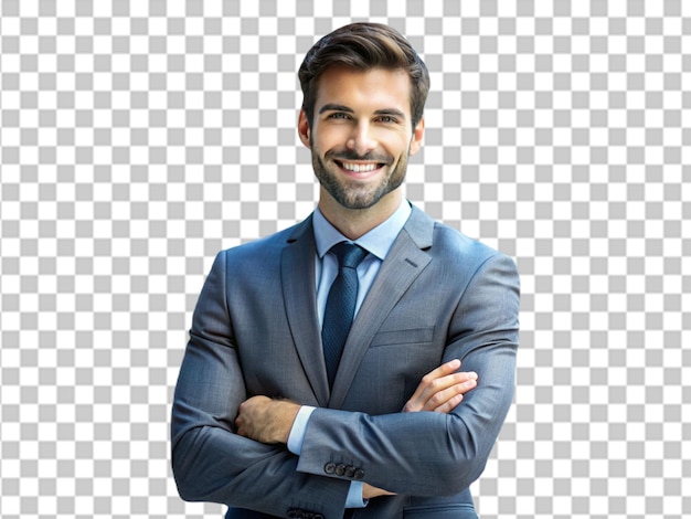 Business man transparent background