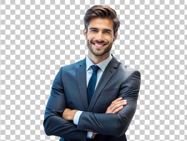 Business man transparent background