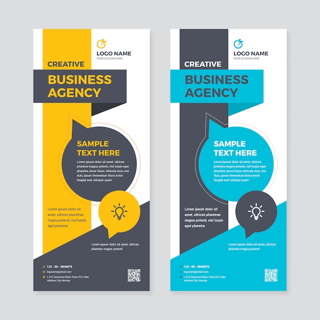 Business Roll Up Banner Template