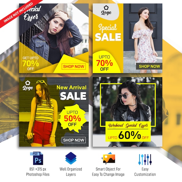 Business Sale Social Banners Template