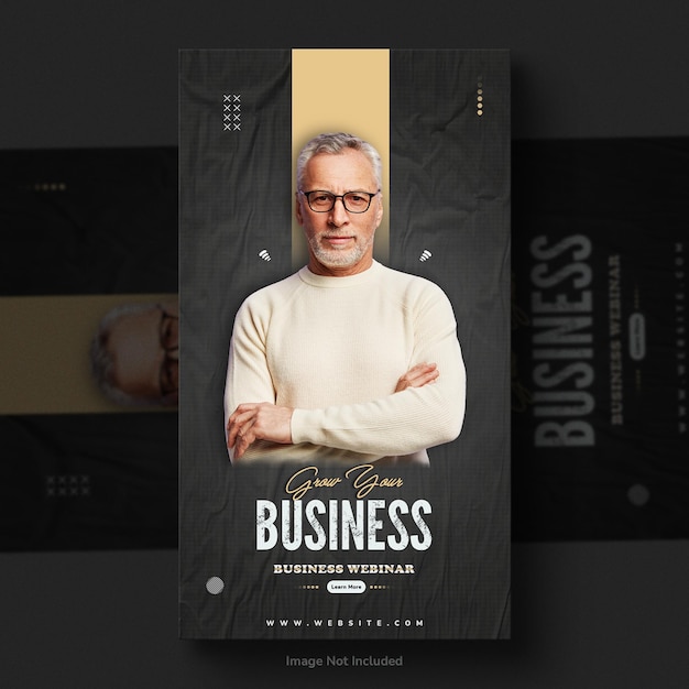 Business Social Media And Instagram story Template Design