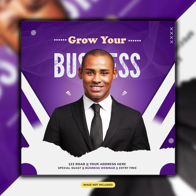 Business Social Media Template Design