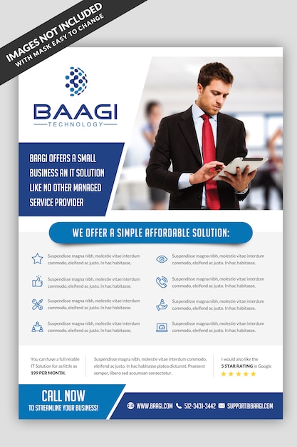 Business Technology Flyer