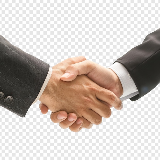 PSD businessman handshake