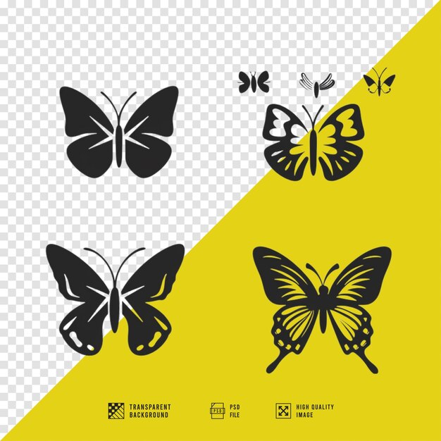 butterfly clip art images without background hd quality