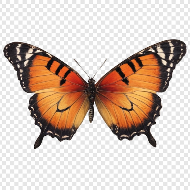 Butterfly Isolated on transparent background PSD