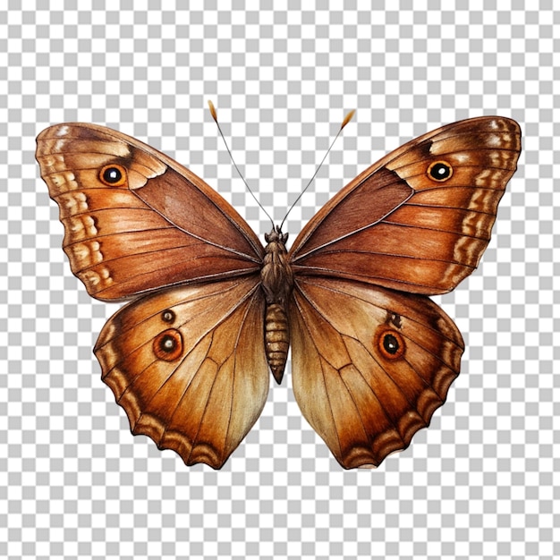 butterfly on transparent background