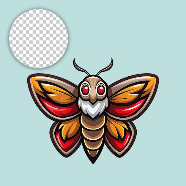 PSD butterfly on transparent background