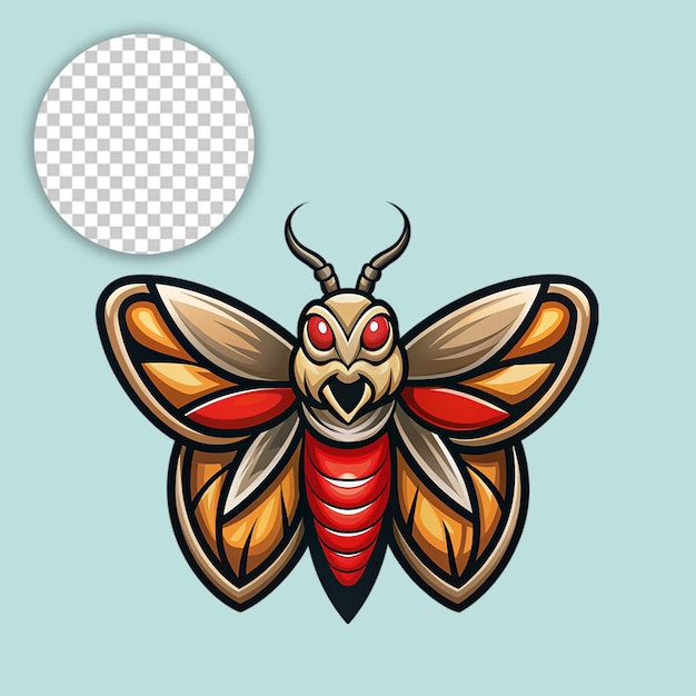 PSD butterfly on transparent background