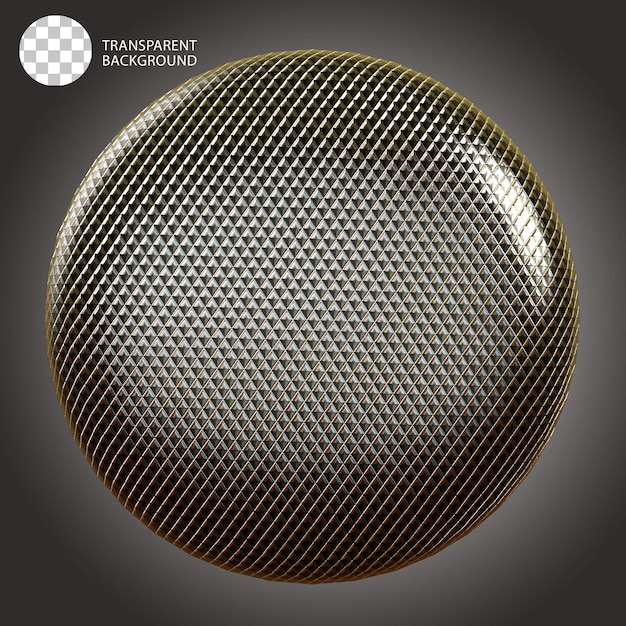 Button logo texture isolated 3d rendered illustration