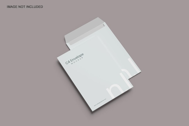 C4 Envelope Mockup