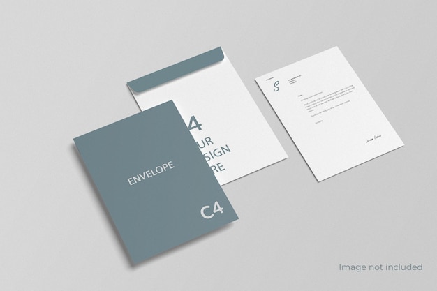 C4 Envelope Mockup