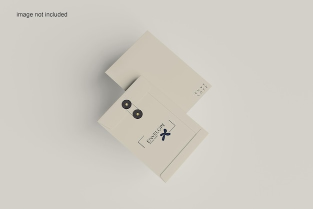 c4 envelope mockup