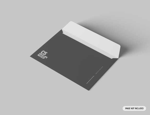 c5 envelope mockup