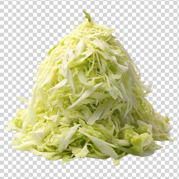 PSD cabbage pile on transparent background