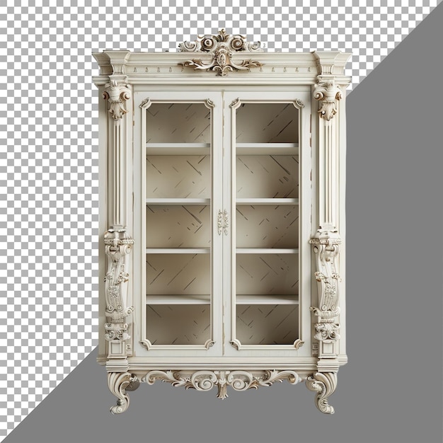 Cabinet furniture alpha background