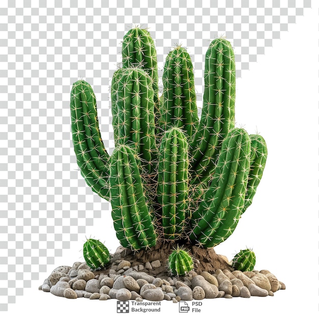 PSD cactus transparent background