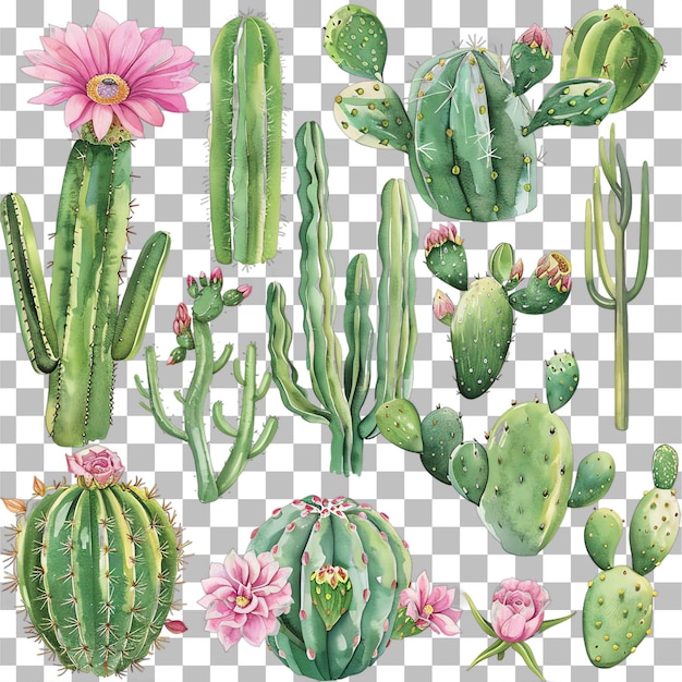 cactus watercolor