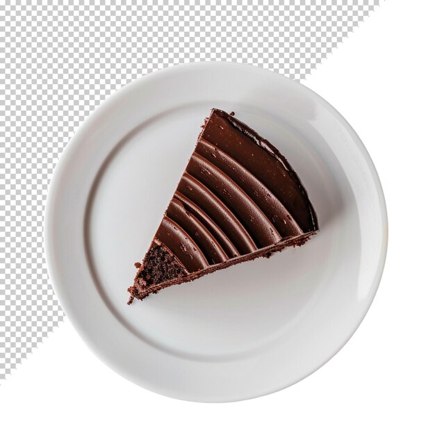 PSD cake isolated on transparent background