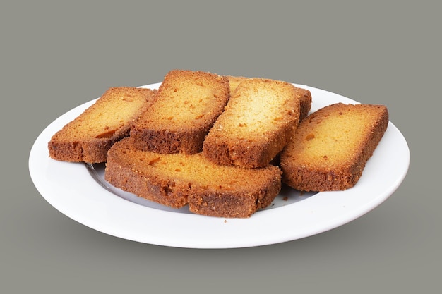 Cake Rusk or Dry Cake