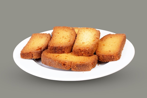 Cake Rusk or Dry Cake