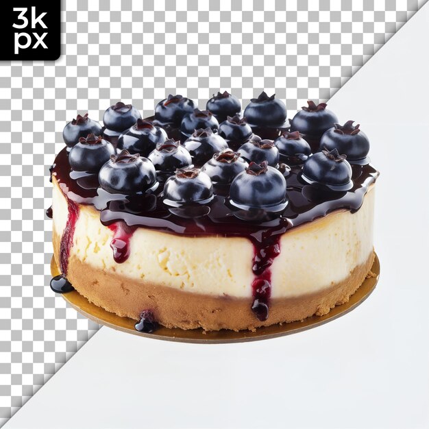 PSD a cake with a black and white background with a black and white x on the top