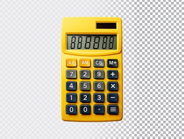 PSD calculator on transparent background