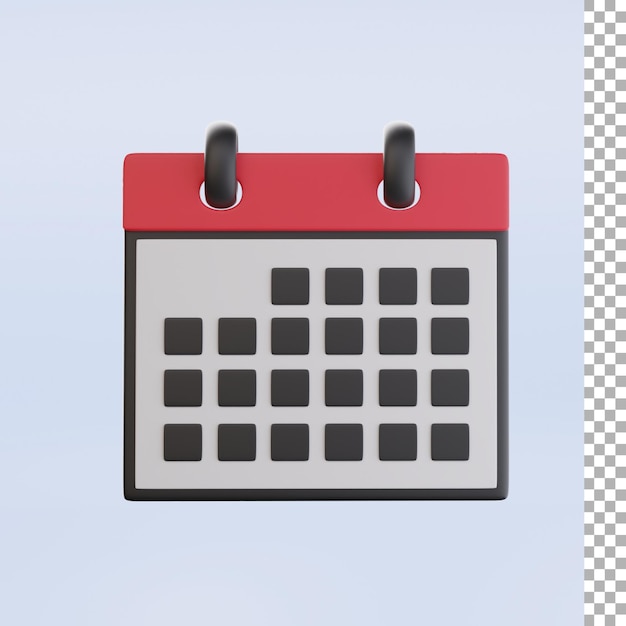 Calendar 3d Illustration