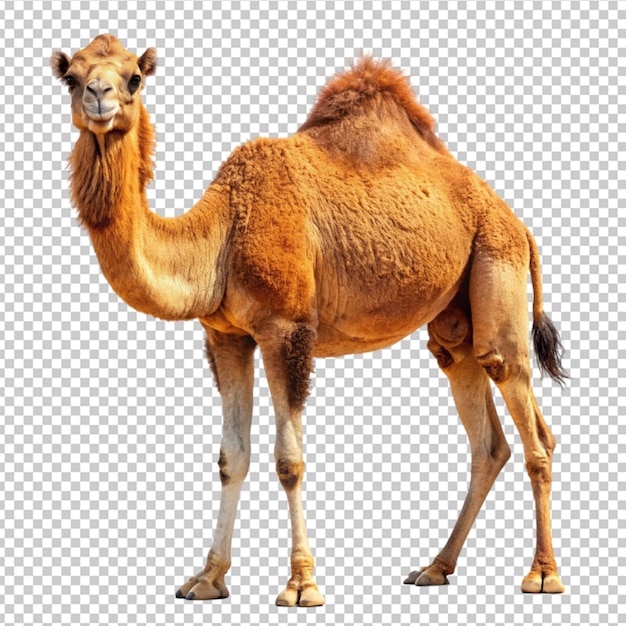 PSD camel on transparent background