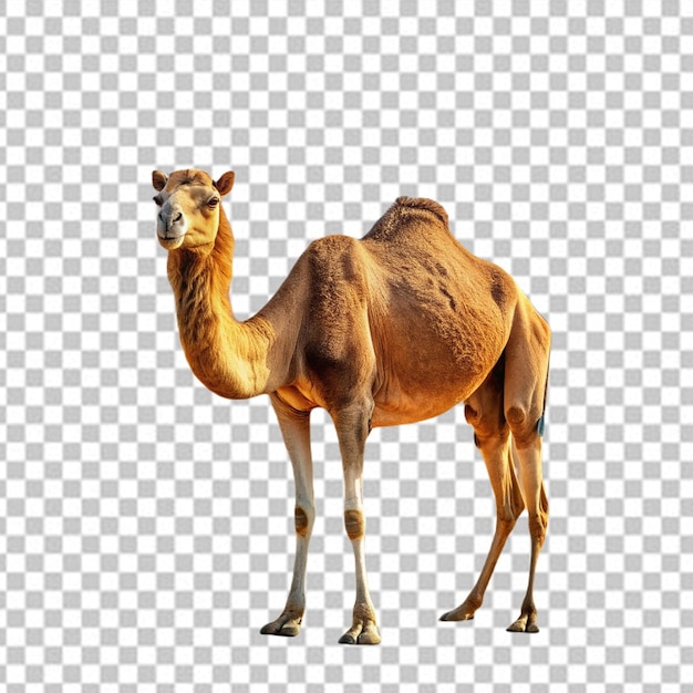 camel on white background