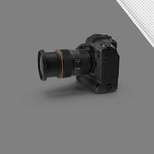 Camera 3D Illustration with transparent background