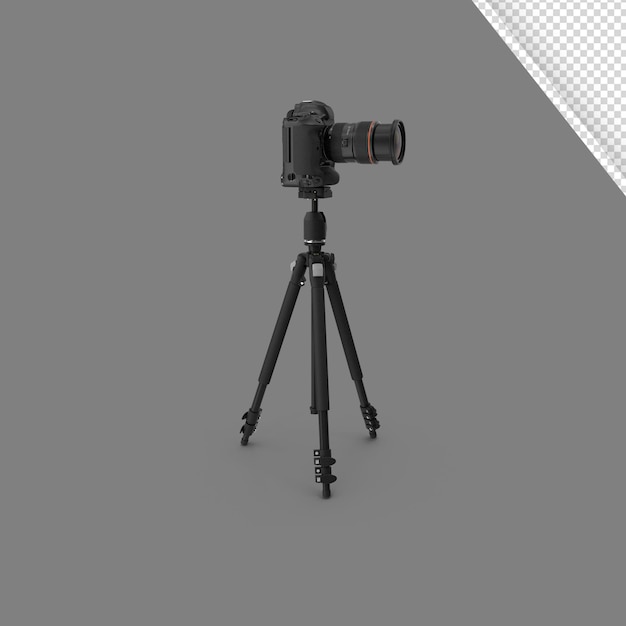 Camera 3D Illustration with transparent background