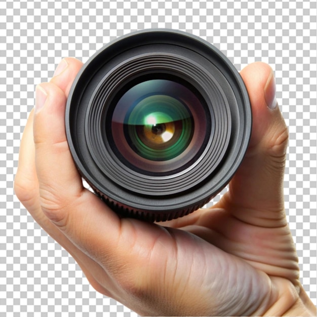 Camera lens isolated