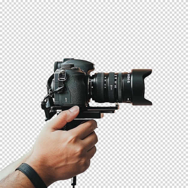 Camera or Press Camera isolated on transparent background