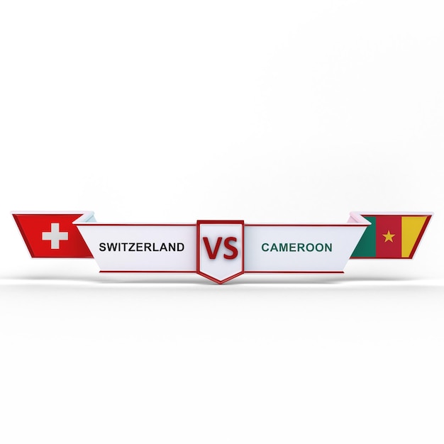 Cameroon VS Switzerland World Cup Match