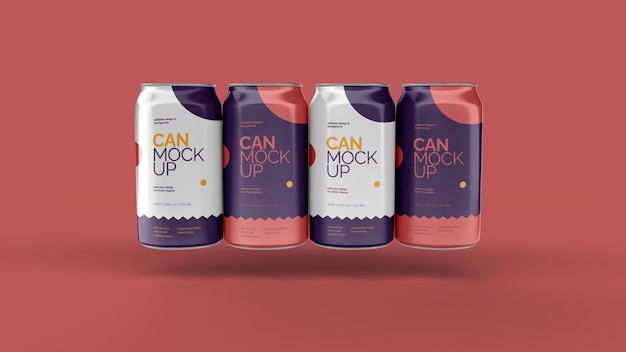 Can mockup design isolated