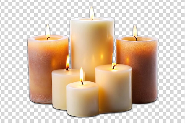 Candle light set png