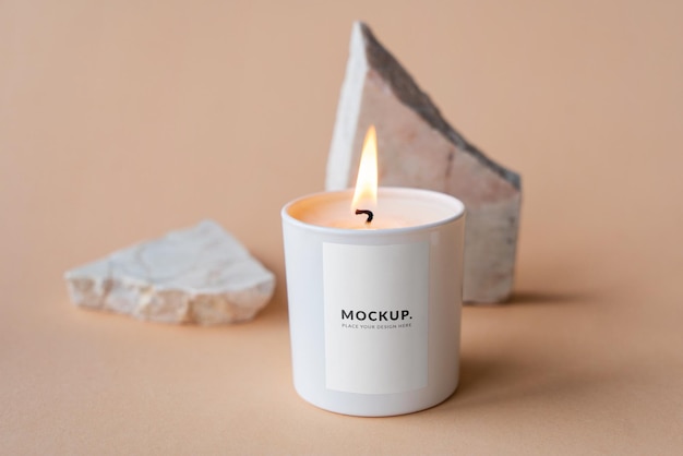 Candle mockup