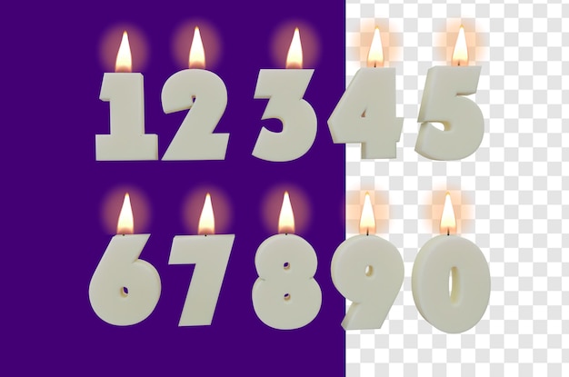 Candle numbers